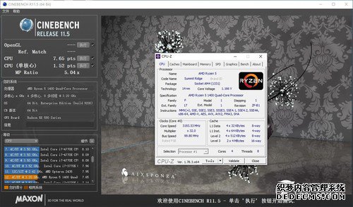 CINEBENCH R11.5Գɼ