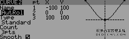 autobank control curve