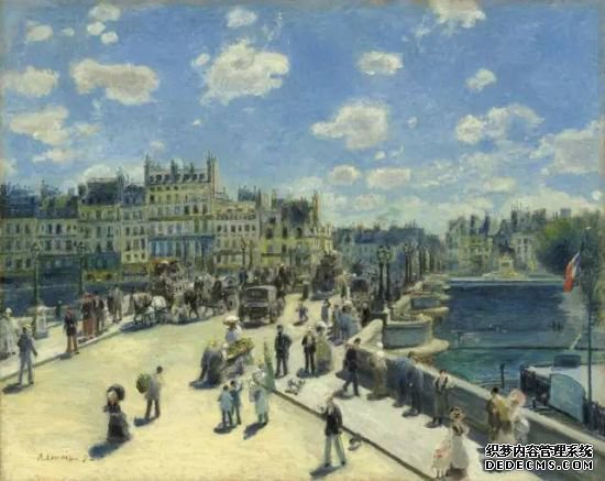 Ʒ Pont Neuf, Paris ңPierre Auguste Renoir