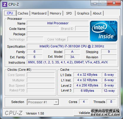 ɱi7-2670QMCore i7-3610QM