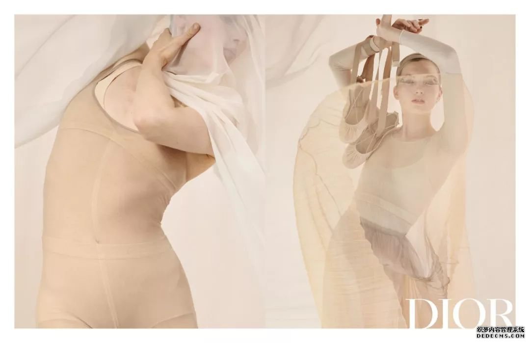 镜头下曼妙舞动的身姿:Dior 释出2019春夏服装系列广告