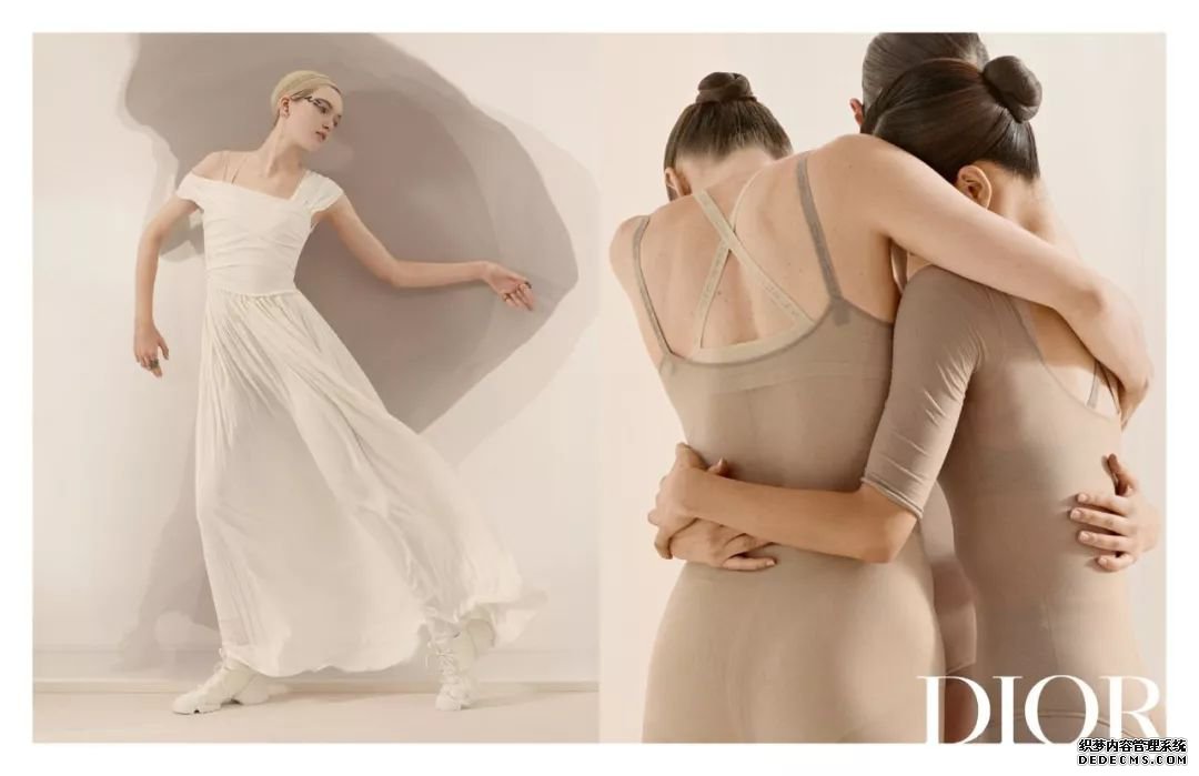 镜头下曼妙舞动的身姿:Dior 释出2019春夏服装系列广告