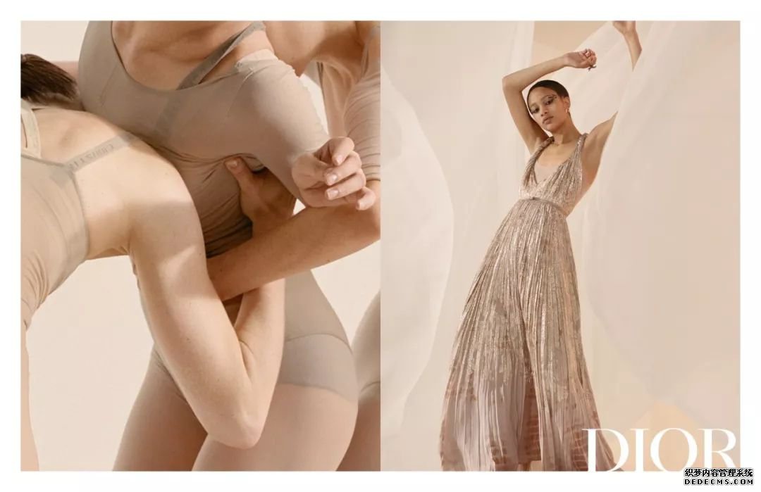 镜头下曼妙舞动的身姿:Dior 释出2019春夏服装系列广告