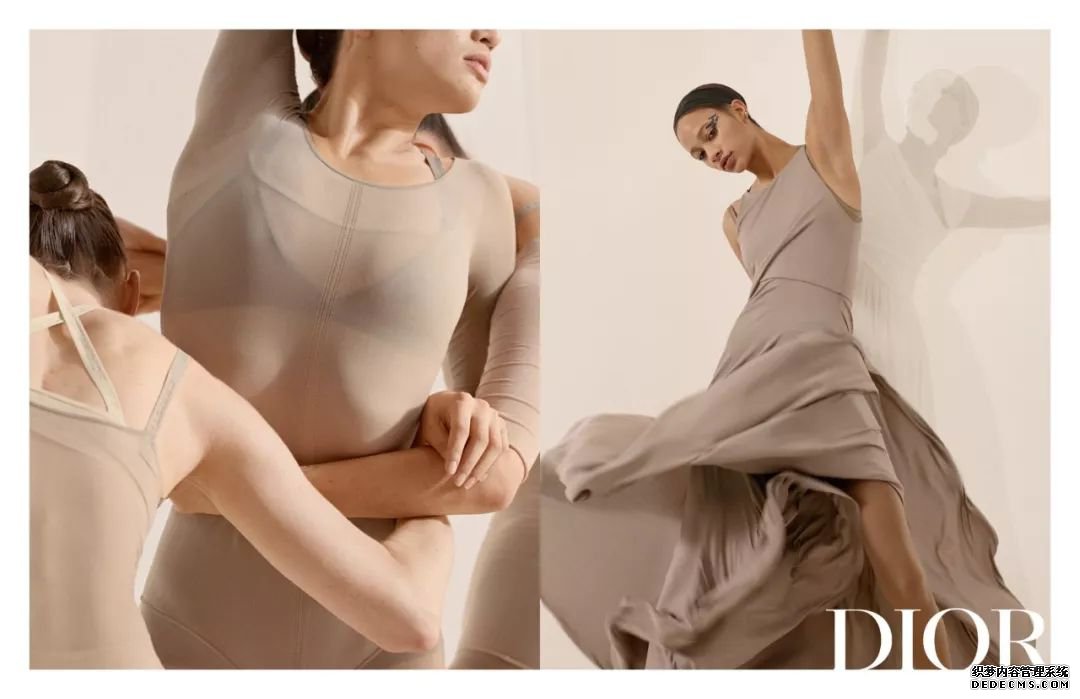 镜头下曼妙舞动的身姿:Dior 释出2019春夏服装系列广告