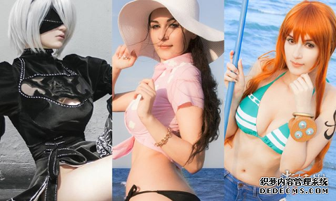 双峰傲人 火辣诱惑！意大利美女Coser性感美图！