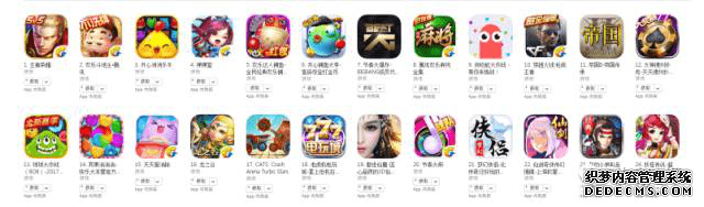 App store 񵥹۲:ǰʮĿǶԪ,