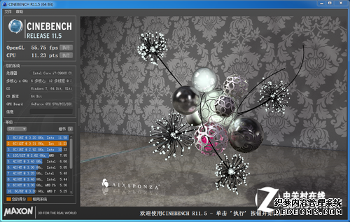 CineBench R11.5Գɼ