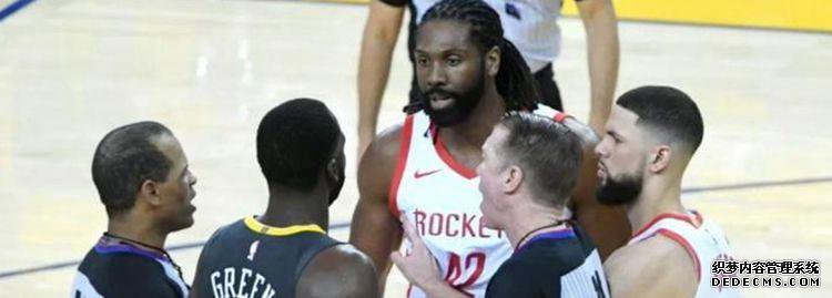NBA:官方“出手”了,专门为勇士改判,可怜火箭只能干瞪眼!